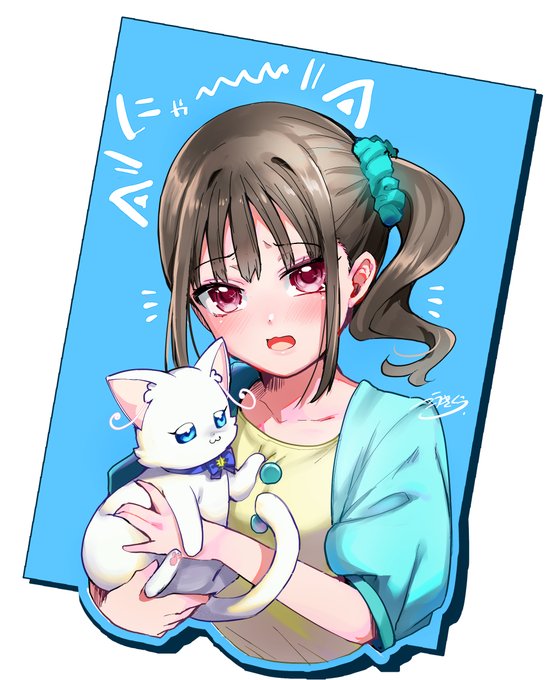 #わんプリ 
飼い主もペットと同じ属性持っているようなので、まゆちゃんもなつくまでは借りてきた猫みたいになるんだろうなって。 