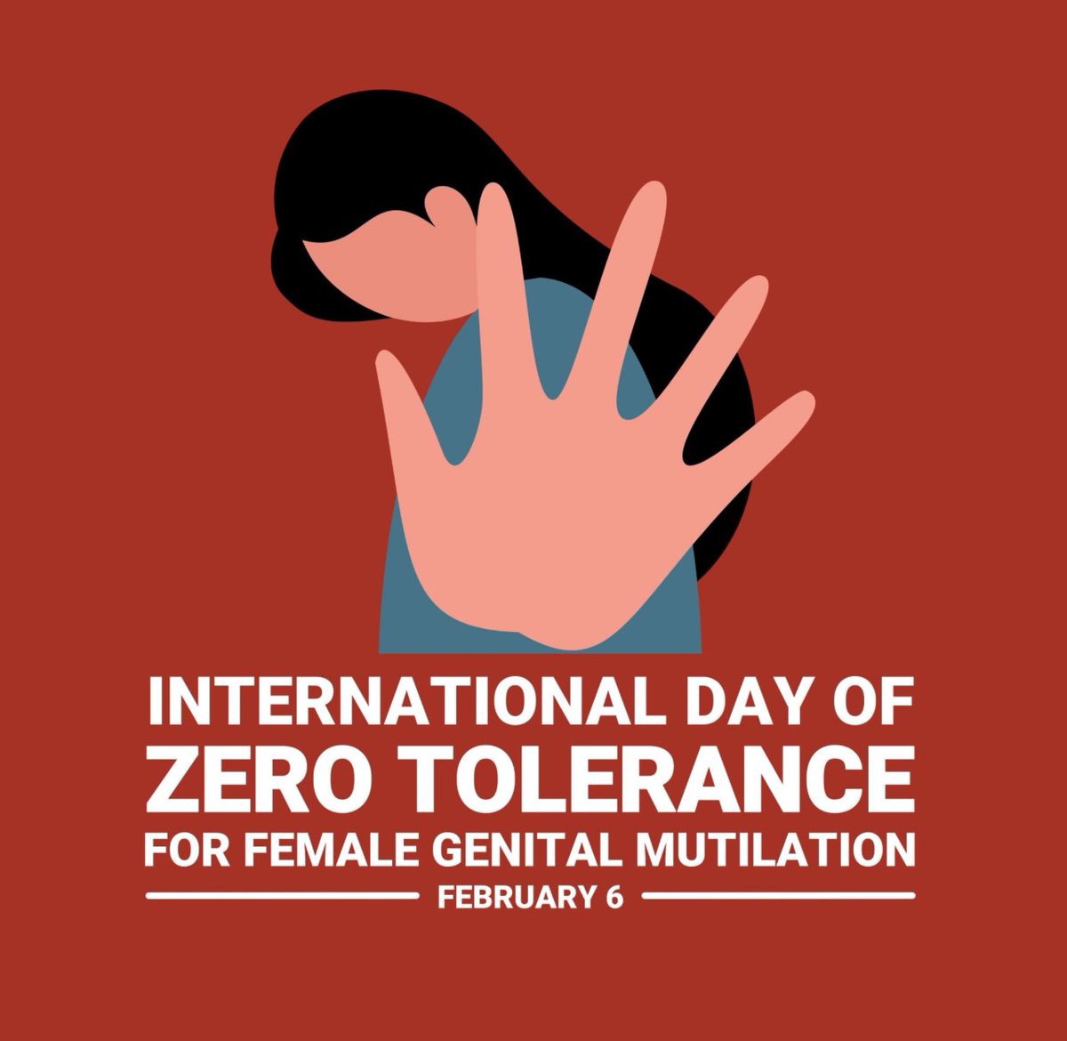 AlphaTvWjr's tweet photo. International Day of Zero Tolerance for Female Genital Mutilation is a United Nations-sponsored annual awareness day that takes place on February 6 as part of the UN's efforts to eradicate female genital mutilation. https://t.co/HODOkYQUpx