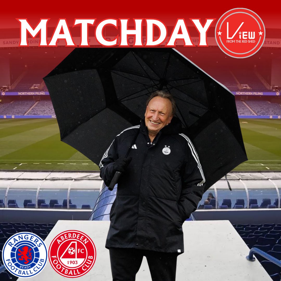 🌟MATCHDAY ➡️ Warnocks first match with #AberdeenFC is a trip to Glasgow vs The Rangers. ⬇️ Comment with those score predictions! #COYR #StandFree