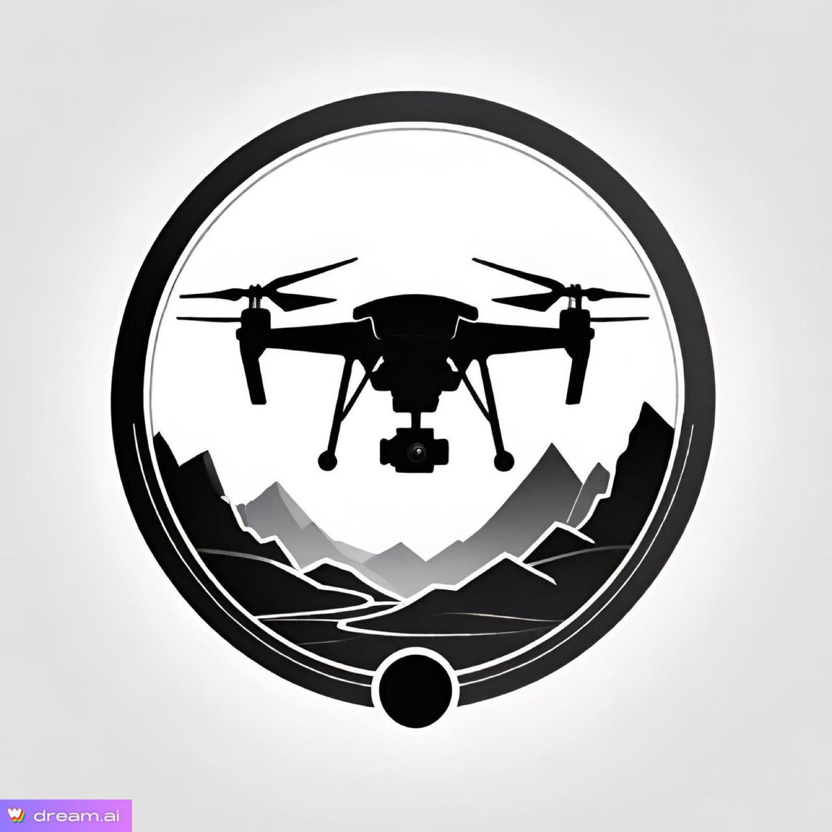ClaudiaGrossi4's tweet photo. I have been playing with the #artificialintelligence to design the logo of our new project #gammadrone. Joining #IAdesign and by hand postproduction maybe the best option. We will present the final chosen logo!! @CSN_es #environmentalradioactivity #droneforradiationprotection https://t.co/6iquC3GMjO