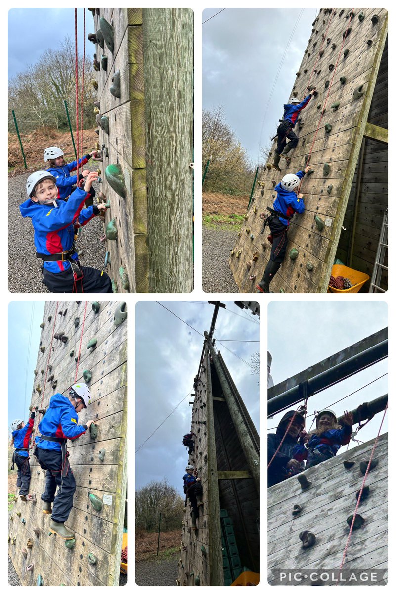MillbrookLLC's tweet photo. Climbing wall and abseiling this morning @MillbrookP https://t.co/eWVDpymTLI