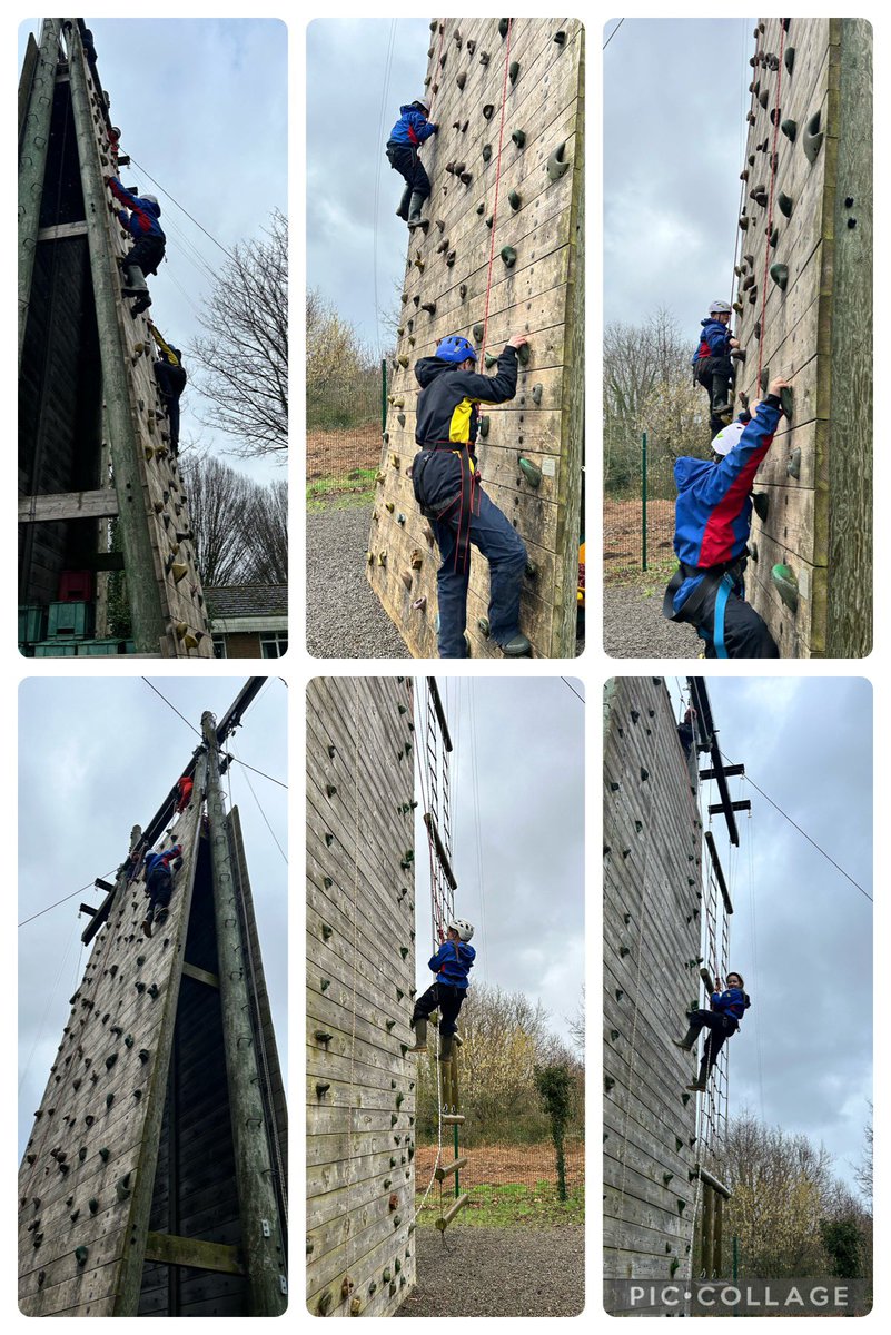 MillbrookLLC's tweet photo. Climbing wall and abseiling this morning @MillbrookP https://t.co/eWVDpymTLI