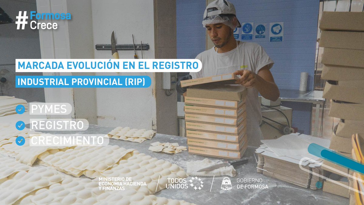 MinEcoFsa's tweet photo. #FormosaCrece🔸El Registro Industrial Provincial #RIP cuenta con un total de 692 empresas inscriptas en diferentes categorías (activas, registradas y certificadas). Se trata de #PyMEs que ofrecen productos y servicios industriales, y generan más de 19 mil puestos de trabajo. https://t.co/w3ED21zxuf