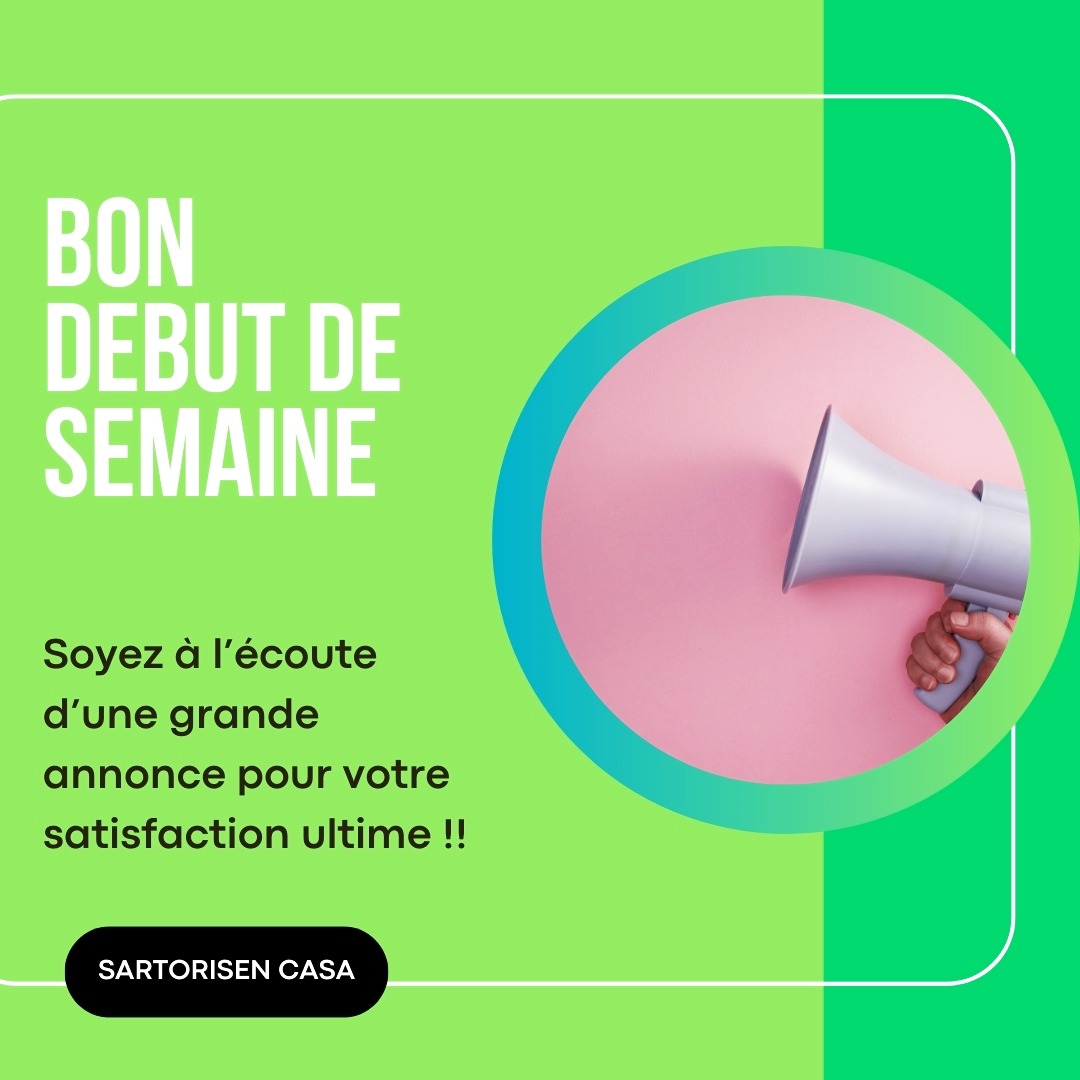 xamlema's tweet photo. Xamlema en partenariat avec Sartorisen Casa vous souhaite une semaine inspirante remplie de découverte et d'opportunités de croissance. Que chaque jour soit une étape vers votre réussite. 

#DiassSaafi #DiassFormation #DiassCitéTextile #IndustrielDiass #DiassAgro https://t.co/EaFpnR8a7F