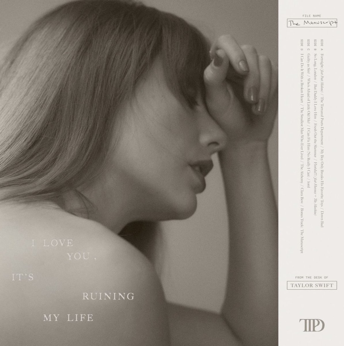 sinclairjournal's tweet image. Post Malone will be featured on Taylor Swift’s new album ‘The Tortured Poets Department’ on a track titled ‘Fortnight.’