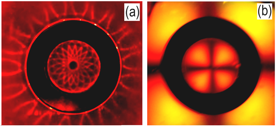 Albertotufaile's tweet photo. Exploring magnetic fields' impact on light polarization in ferrofluid thin films reveals isogyres' formation patterns. #MagneticFields #LightPolarization #Ferrofluids #Ferrocell

https://t.co/m3q8mFvThu https://t.co/yxNFDLfFwn
