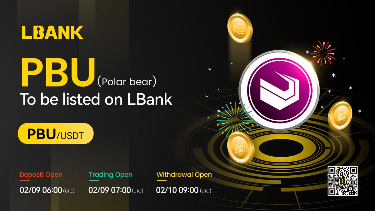 🗽New #listing

🌠 $PBU (Polar bear) will be listed on LBank！

PBU Universe aims to create a new original multimedia franchise similar to Pokémon, Yu-Gi-Oh, Digimon and Hello Kitty.

❤Details: tinyurl.com/3jtmksyz