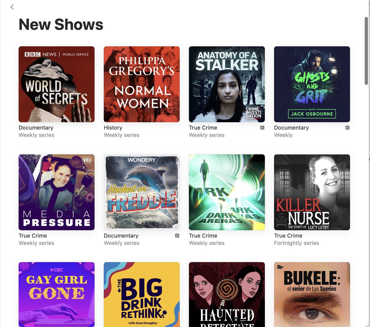 We are featured in Documentary New Shows on @ApplePodcasts today. Rubbing shoulders with fantastic shows like World of Secrets, its a testament to the hard work of @RuchoSharma, @GrWoodcock & the @cuepodcasts team, and @CI 💪