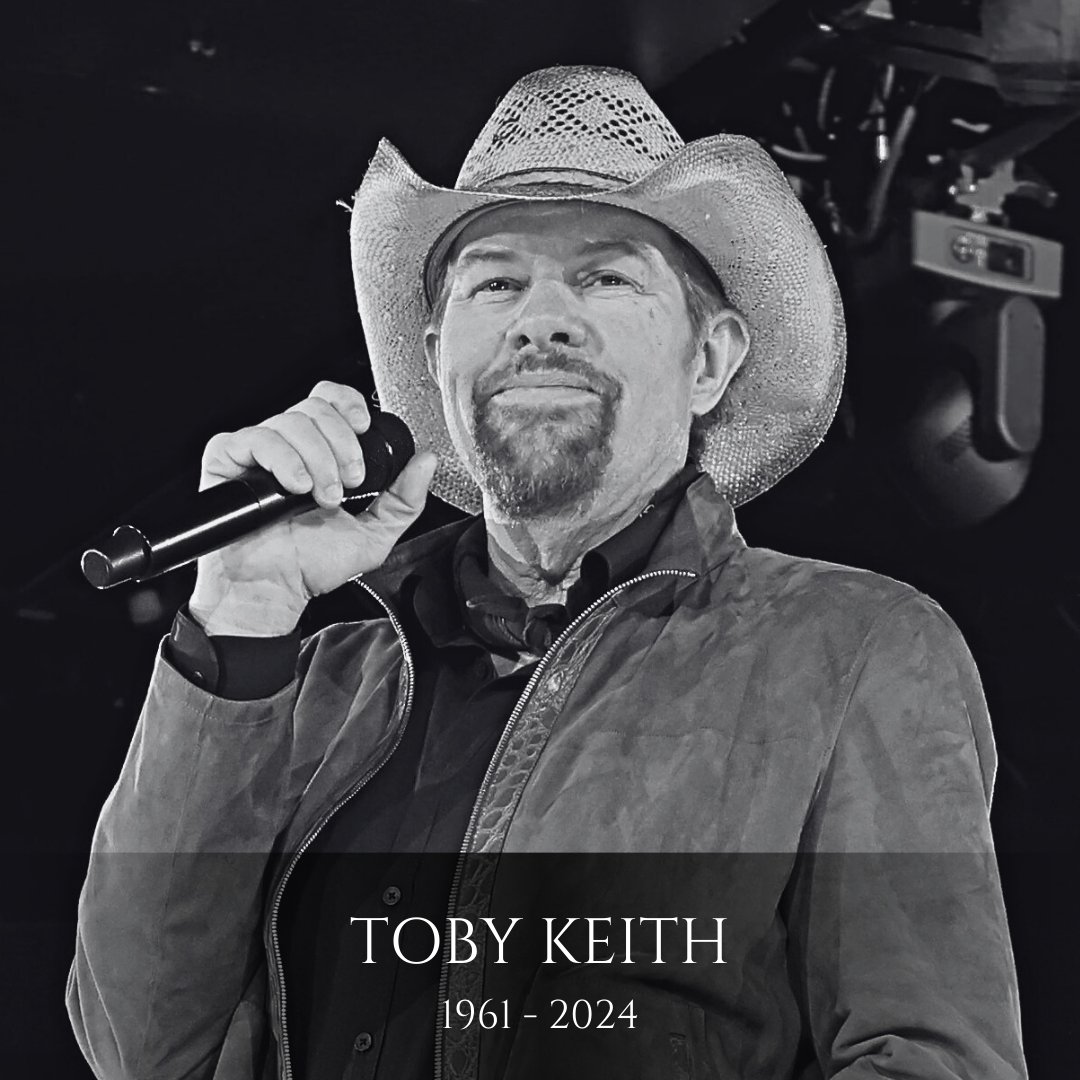 FoxNews's tweet photo. ‘GRACE AND COURAGE’: Country music icon Toby Keith has died at 62 after his battle with cancer, his family announced. https://t.co/bOqqvIk2i5 https://t.co/SjQ5OXv6V7