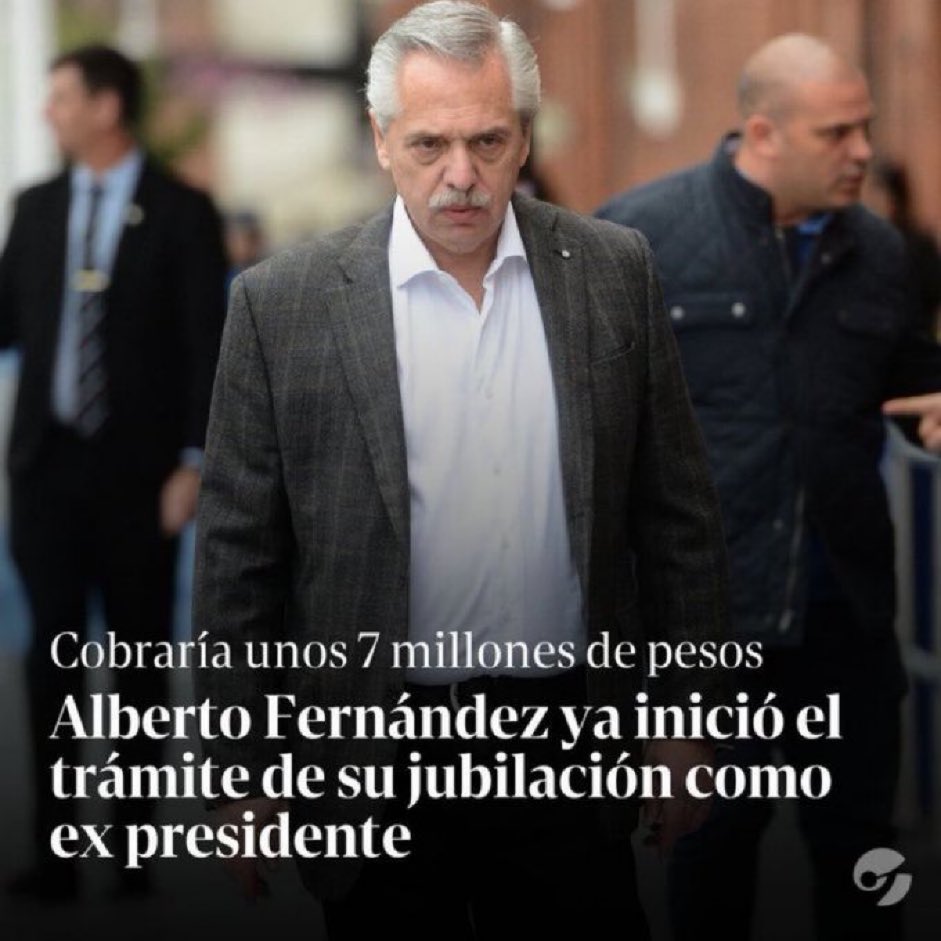 MicaDeJota's tweet photo. Hasta cuándo seguiremos pagando jubilaciones de privilegio?
7 millones de pesos x mes 
67 jubilaciones mínimas
Hablemos de injusticias https://t.co/UojXDGsHSx