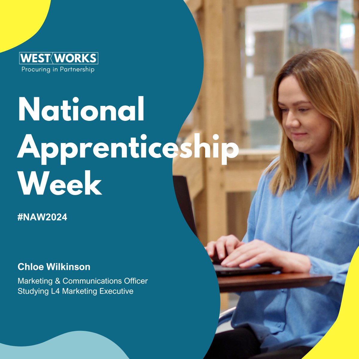 This year, we're supporting National Apprenticeship Week and shining a light on our Marketing & Communications officer, who is currently studying for her Level 4 Marketing Executive qualification with DBC Training 📚 Read more: bit.ly/3SvmZ6d #NAW2024 #SkillsForLife