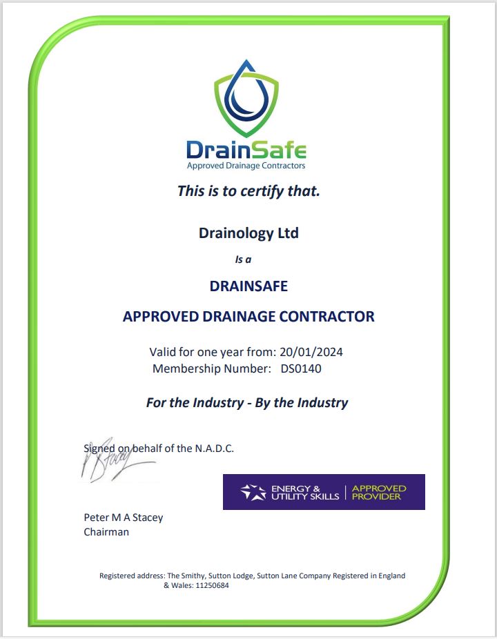 Drainology announces DrainSafe accreditation!

We are are delighted to announce that our Drainology Division are now fully accredited by DrainSafe, supported by the National Association of Drainage Contractors (NADC).

#NADC #drainsafe #drainagesolutions #wastewatermanagement