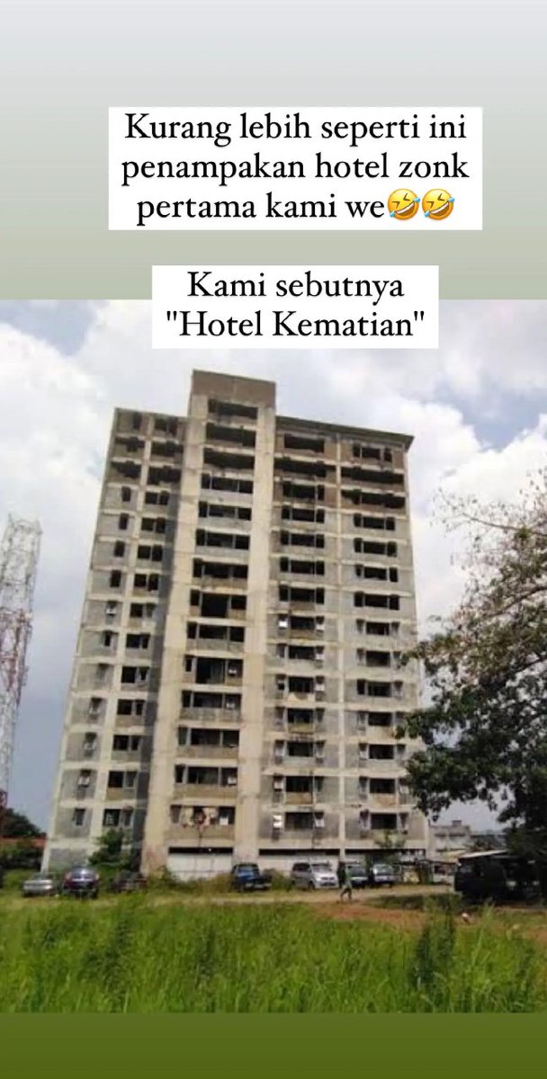 Serem banget sih ini, apa lg bentuk hotelny🫨