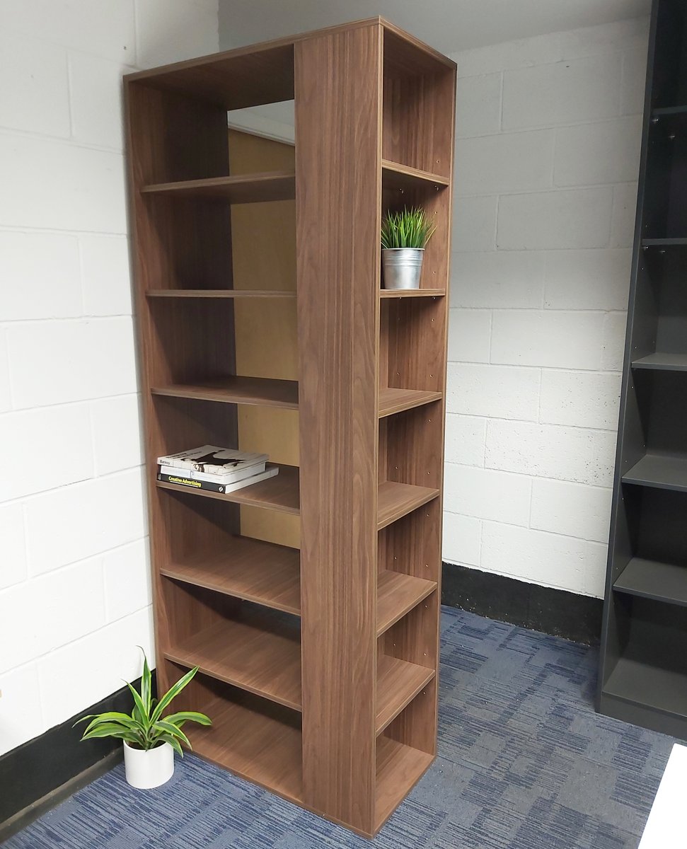 BasicallyTrade's tweet photo. New Year, new ideas!  We've been developing new furniture ideas.  This multi-function piece is a room divider/bookcase/display cabinet which can be made to measure. With fixed shelves across the width and adjustable on the side. #storagesolutions #bookcase #displaycabinet https://t.co/L3TTKhrQcu