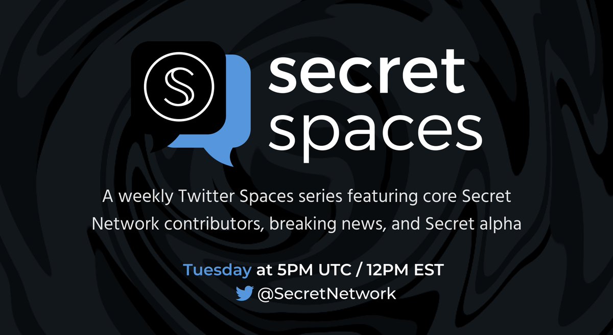 SCRT_Russian's tweet image. Не пропустите сегодняшний Secret Spaces в 17:00 по UTC / 20:00 по МСК!

В гостях @AART_BlackJack и @reclaimprotocol, недавно получившие гранты от @scrt_labs , расскажут о проектах, которые они разрабатывают на Secret!

Ссылка на трансляцию: