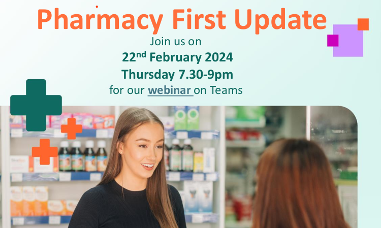 Pharmacies in Coventry and Warwickshire are invited to attend our Pharmacy First Update webinar on February 22nd - details on our website: arden.communitypharmacy.org.uk/our-events/pha…