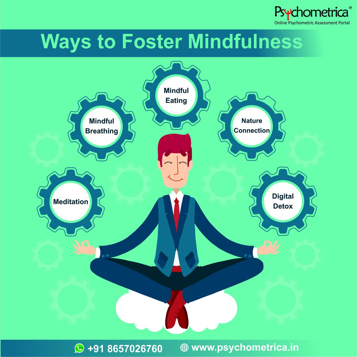 psychometric_in's tweet photo. Fostering mindfulness involves cultivating a heightened awareness and presence in the present moment.
#Mindfulness #MindfulLiving #PresentMoment #MindfulLife #MindfulMovement #MindfulMeditation #MindfulAwareness #MindfulPractice #ConsciousLiving #MindfulCommunity #psychometrica https://t.co/kPwB3vK8XE