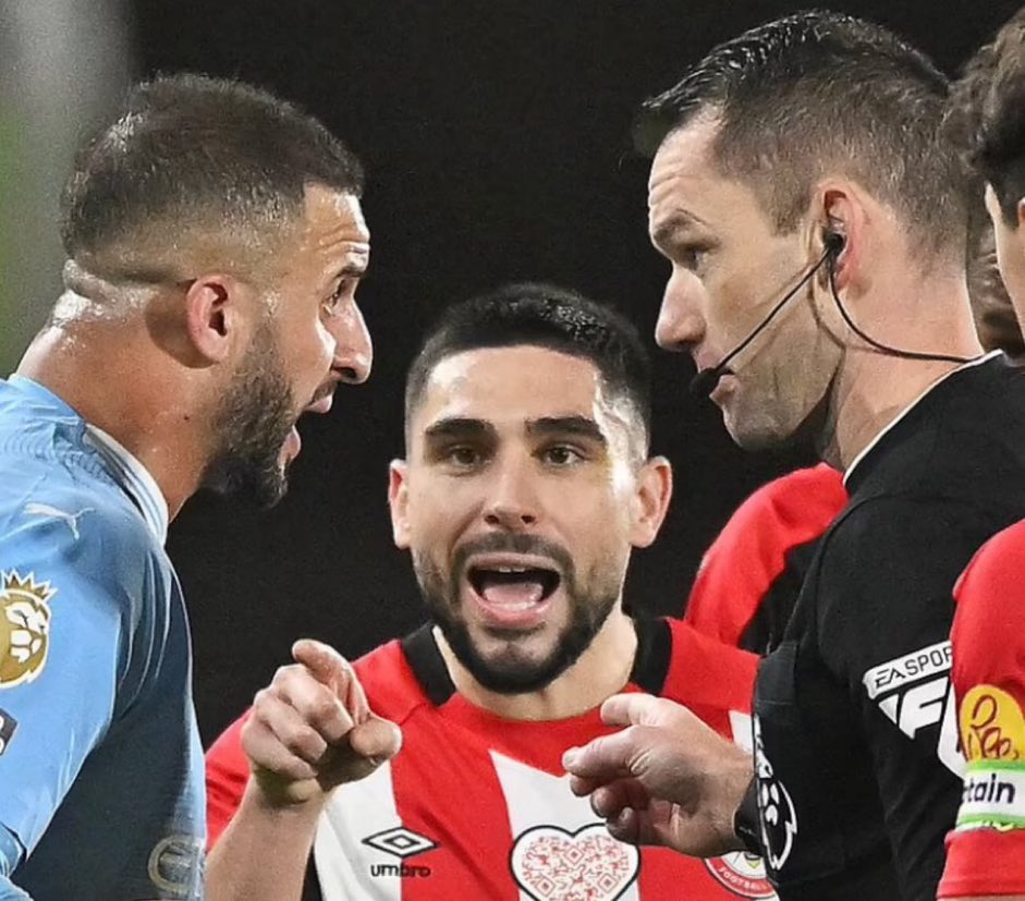 Neal Maupay you are a cheat, you are a disgrace, (you're a Brentford