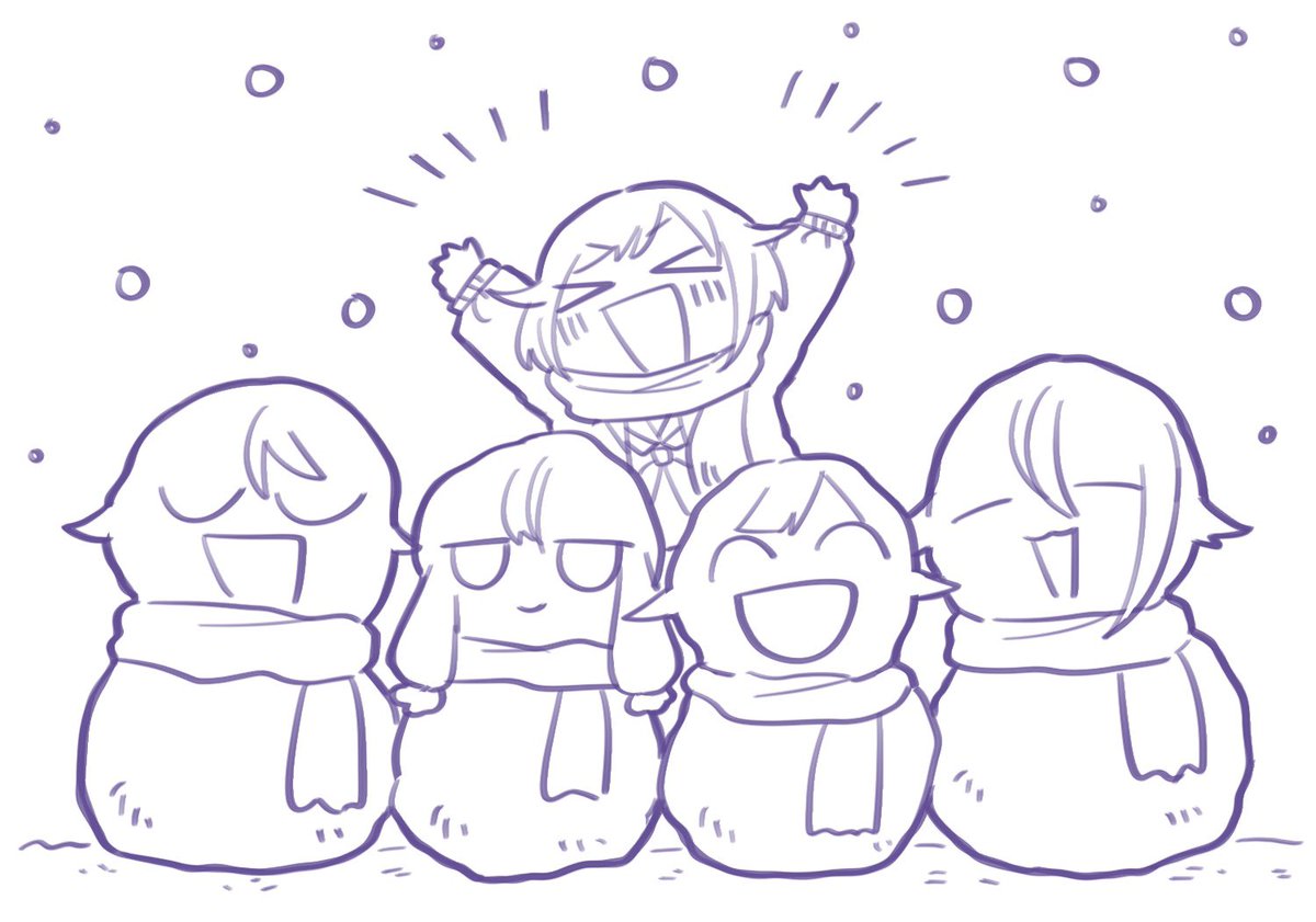 sugimomo02's tweet photo. ユキダルマ×ショウタイム https://t.co/LaxvdeDmt7