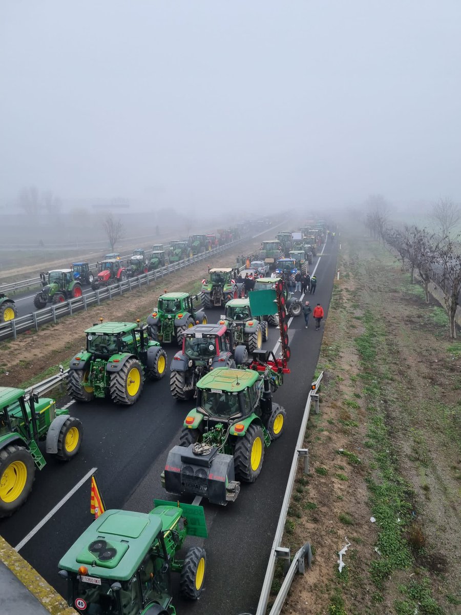 Jean_Abella's tweet image. Orgull de veure com els tractors surten al carrer. 

💪🏼💚Sempre hi són, però massa sovint no se'ls visibilitza i valora.

Sense vosaltres el #Pallars seria un desert. 

Sense el món rural Catalunya no seria el que és.

Volem un sector primari viu i no en perill d'extinció.