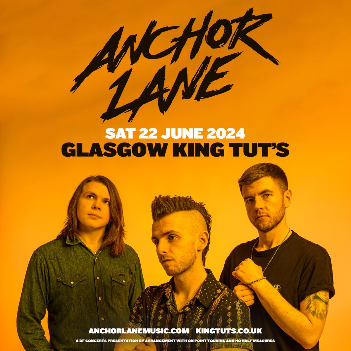 JUST ANNOUNCED ⇾ @anchorlane King Tut's | 22nd June 2024 MORE INFO ⇾ ktwwh.co/anchor-lane
