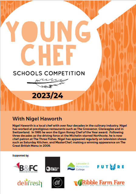 📢Applications are about to close (8th Feb) for our Young Chef competition. Open to Yr 9 pupils &amp; supported by Nigel Haworth <a href="/3fishesmitton/">The Three Fishes Mitton</a> this is a great opportunity for budding chefs 👩‍🍳Heats &amp; masterclasses will take place <a href="/LMCollege/">Lancaster & Morecambe College (LMC)</a> <a href="/OurladysHt/">Headteacher OLCC</a> <a href="/MBayAcademy/">Morecambe Bay Academy</a> <a href="/BayLeadershipAc/">Bay Leadership Academy</a>