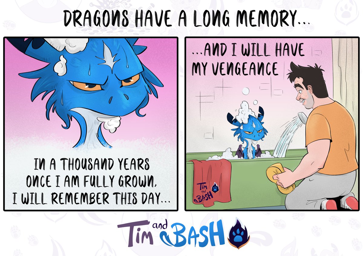 Better watch out, Tim! 🐲
