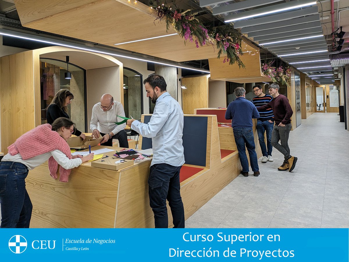 CEUCYL's tweet photo. Finalizan las sesiones de la sexta edición del Curso Superior en #Dirección de #Proyectos en #Burgos. Para nuestros alumn@s, han sido cuatro meses muy intensos aprendiendo de los mejores #Projectmanagers de España, bajo la dirección académica de @CJPampliega!!
#dirprocyl https://t.co/t36K4xXM7i