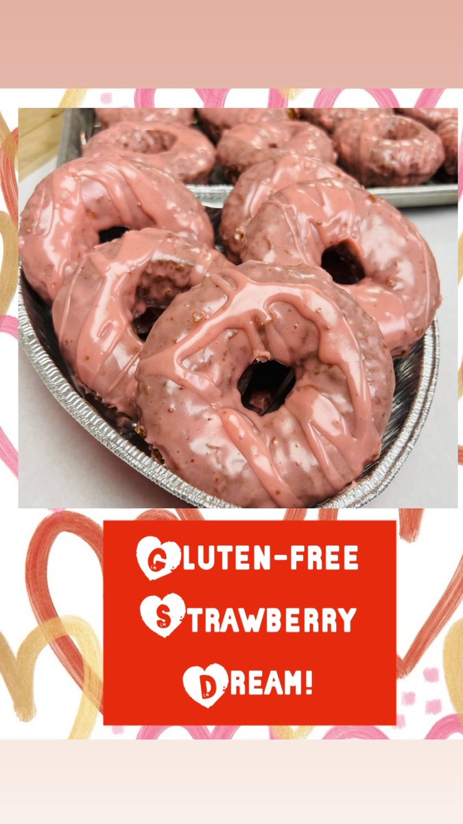 KanesDonuts's tweet image. Have you tried our Gluten Free Strawberry Dream Donut yet?? It’s absolutely delicious!! Made with real strawberries in the dough and glaze! #glutenfree #dairyfree #nutfree #saugus #boston #kanesdonuts #thebest