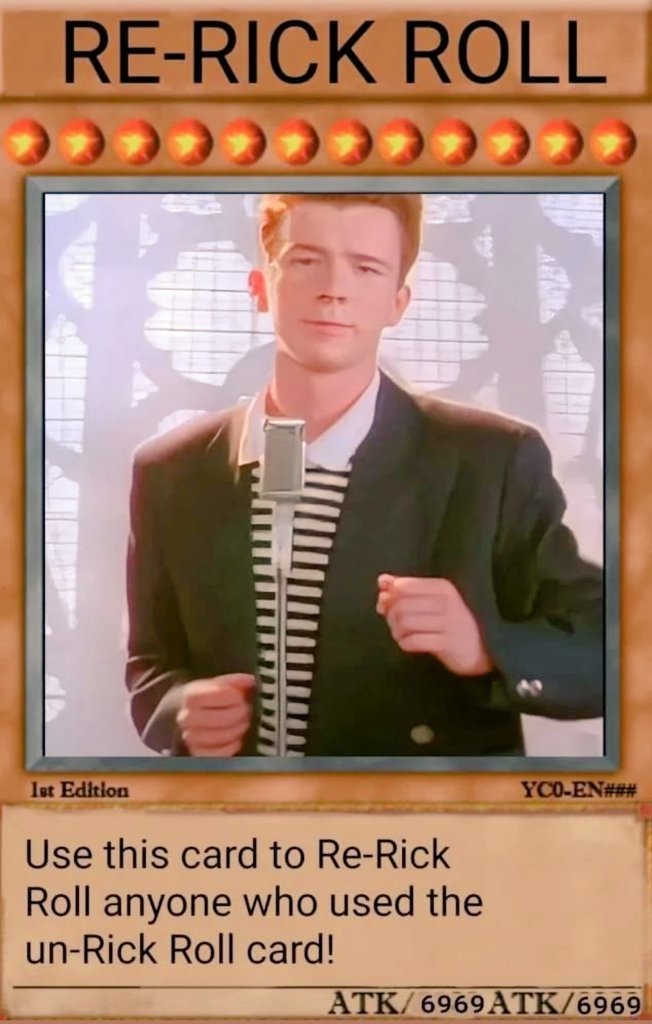 Twilio didn't fail to impress me. First time trying it, got Rick rolled.