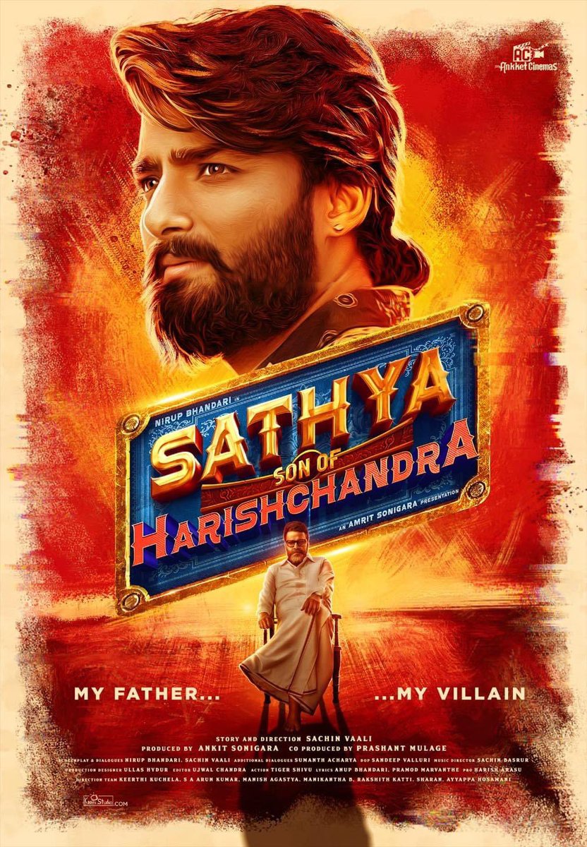 #NiroopBhandari next cinema is 
#SatyaSonOfHarishchandra 

Story & #Directed by #SachinVaali