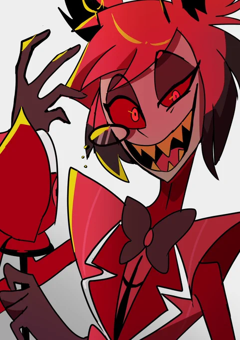 #HazbinHotelFanartアラスター初描き! 