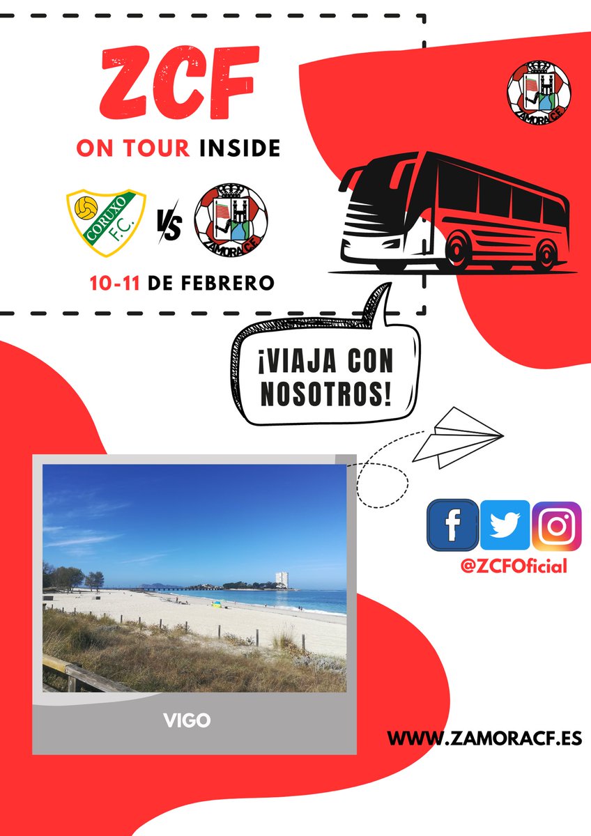 ZCFoficial's tweet photo. ZCF ON TOUR🚎|

Seguimos con ZCF ON TOUR 😍

¡Vive el @CoruxoFCoficial - ZCF desde dentro!🤩♥️

¡Dale a RT y a me gusta a esta publicación y entra en el sorteo!✌🏼🥰

#VamosMiZamora https://t.co/c0IGXS5m6g