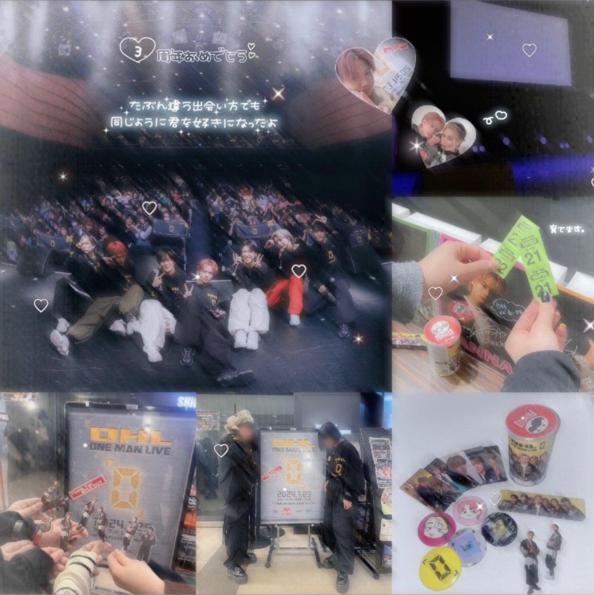 ryu_tamyk_'s tweet photo. ✍︎0129 OHL ONEMAN LIVE ｢0｣

たくさんの人に愛されてるワンリミさんがいつも最高なパフォーマンスを魅せてくれて幸せを届けてくれるこの7人がわたしの自慢だよ🌷ഒ ⸒⸒ https://t.co/ZgT1Lcr08Y