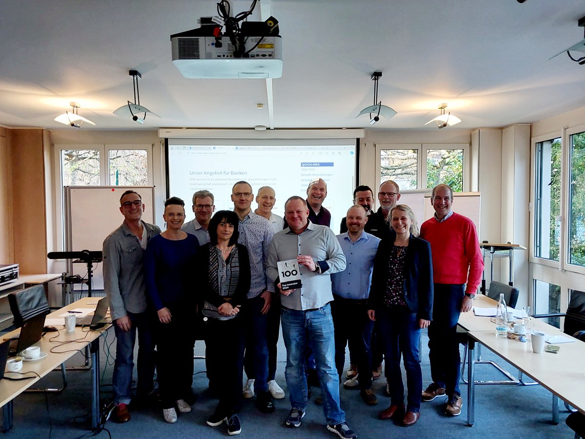 Erneut als TOP 100-Innovator ausgezeichnet! VÖB-Service gehört auch 2024 zu den innovativsten Mittelständlern Deutschlands. Was uns ausmacht lesen Sie hier: STARTSEITE - VÖB-Service GmbH (voeb-service.de)
 #voebservice #top100 #innovation #award #success #teamwork