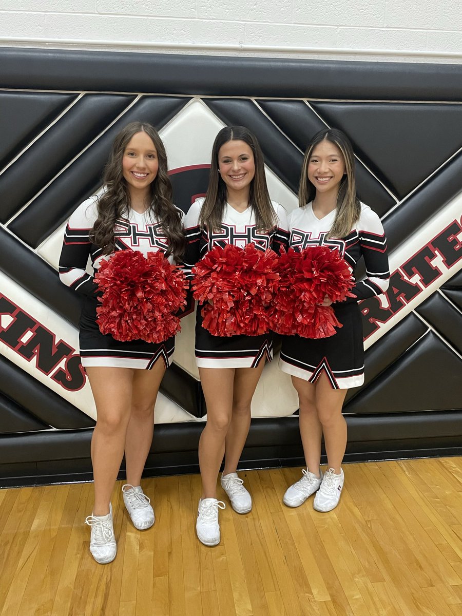 PHS Cheerleading (@perkinshscheer) on Twitter photo Tonight is senior night 📣Come out & celebrate our 3 amazing senior cheerleaders Emily, Emma & Emmy 🖤🏴☠️🩶 <a href="/PerkinsHigh/">Perkins High School</a> <a href="/PerkinsATH/">Perkins High School Athletics</a> Tonight is senior night 📣Come out & celebrate our 3 amazing senior cheerleaders Emily, Emma & Emmy 🖤🏴☠️🩶 <a href="/PerkinsHigh/">Perkins High School</a> <a href="/PerkinsATH/">Perkins High School Athletics</a>