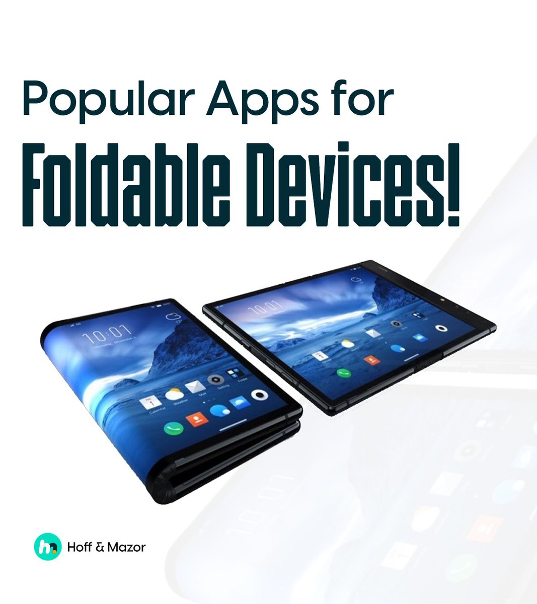 hoffnmazor's tweet image. Do you have a foldable device? If yes, then you might want to check out these popular apps.

#HoffAndMazor #FoldableDevices #MobileComputing #UserExperience #Innovation #Interaction #PopularApps #MicrosoftOffice #Productivity #Collaboration #Netflix #Streaming #Entertainment