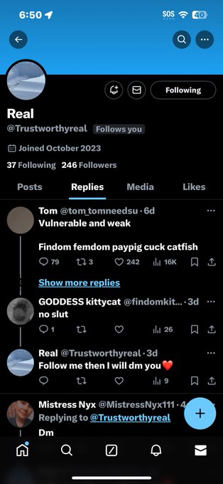 @Trustworthyreal Findom Goddesses- This account will do nothing but scam you so block em https://t.c<a class="tags" target="_blank" title="On Twitter" href="/?out=eyJ0eXAiOiJKV1QiLCJhbGciOiJIUzUxMiJ9.eyJpYXQiOjE3MjQ4MDU4MzQsImlzcyI6InR3cG9ybnN0YXJzLmNvbSIsIm5iZiI6MTcyNDgwNTgzNCwiZXhwIjoxNzU2MzQxODM0LCJyZWRpcmVjdF91cmwiOiJodHRwczovL3R3aXR0ZXIuY29tL1RydXN0d29ydGh5cmVhbCJ9.fpzE9SgV-A4i95Q0DBRgNZG875N88EGRbBgg7X7MZod8hn9ex-wcsYQjPq0d0HaYKEdPTXMQFUHk0IV4xgZPAw">@Trustworthyreal</a><a href="/tag/diddy"class="tags"><span>#diddy</span></a><a href="/tag/survivingdiddy"class="tags"><span>#survivingdiddy</span></a><a href="/tag/pdiddy"class="tags"><span>#pdiddy</span></a>