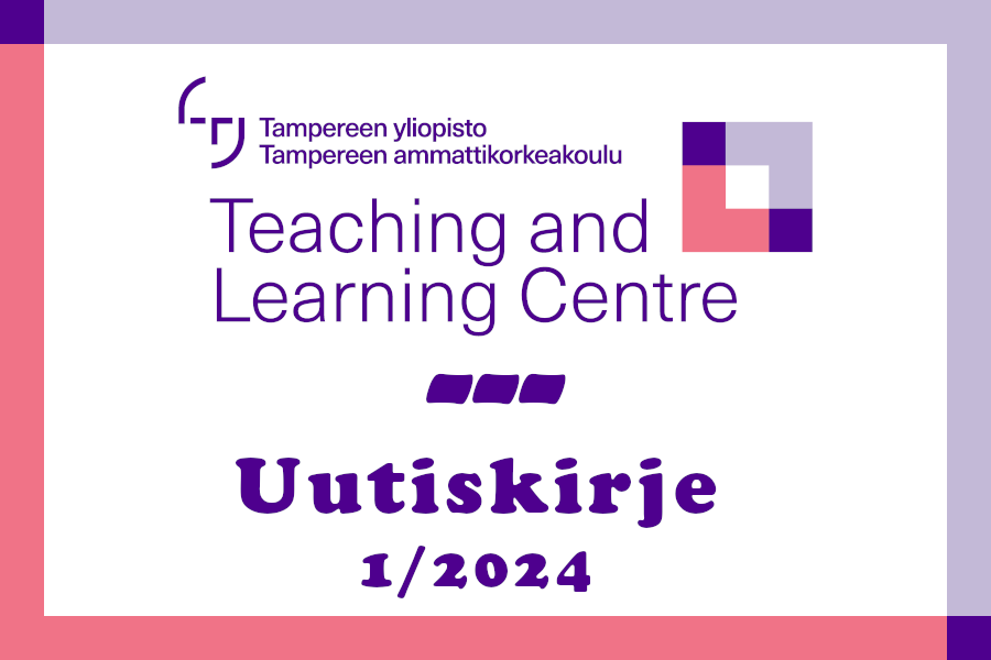 Teaching and Learning Centre Tampere Universities (@tuni_tlc) on Twitter photo Pedagoginen osaaminen on yhteisön osaamista - Teaching and Learning Centren uutiskirje 1/2024 on julkaistu. Lue, mitä korkeakouluyhteisössä tapahtuu opetuksen kehittämisen saralla ja tule mukaan verkoston toimintaan! sway.cloud.microsoft/o4sykbxH7tOFlj… <a href="/tuni_tlc/">Teaching and Learning Centre Tampere Universities</a>
@TAMK_UAS
@TampereUni Pedagoginen osaaminen on yhteisön osaamista - Teaching and Learning Centren uutiskirje 1/2024 on julkaistu. Lue, mitä korkeakouluyhteisössä tapahtuu opetuksen kehittämisen saralla ja tule mukaan verkoston toimintaan! sway.cloud.microsoft/o4sykbxH7tOFlj… <a href="/tuni_tlc/">Teaching and Learning Centre Tampere Universities</a>
@TAMK_UAS
@TampereUni