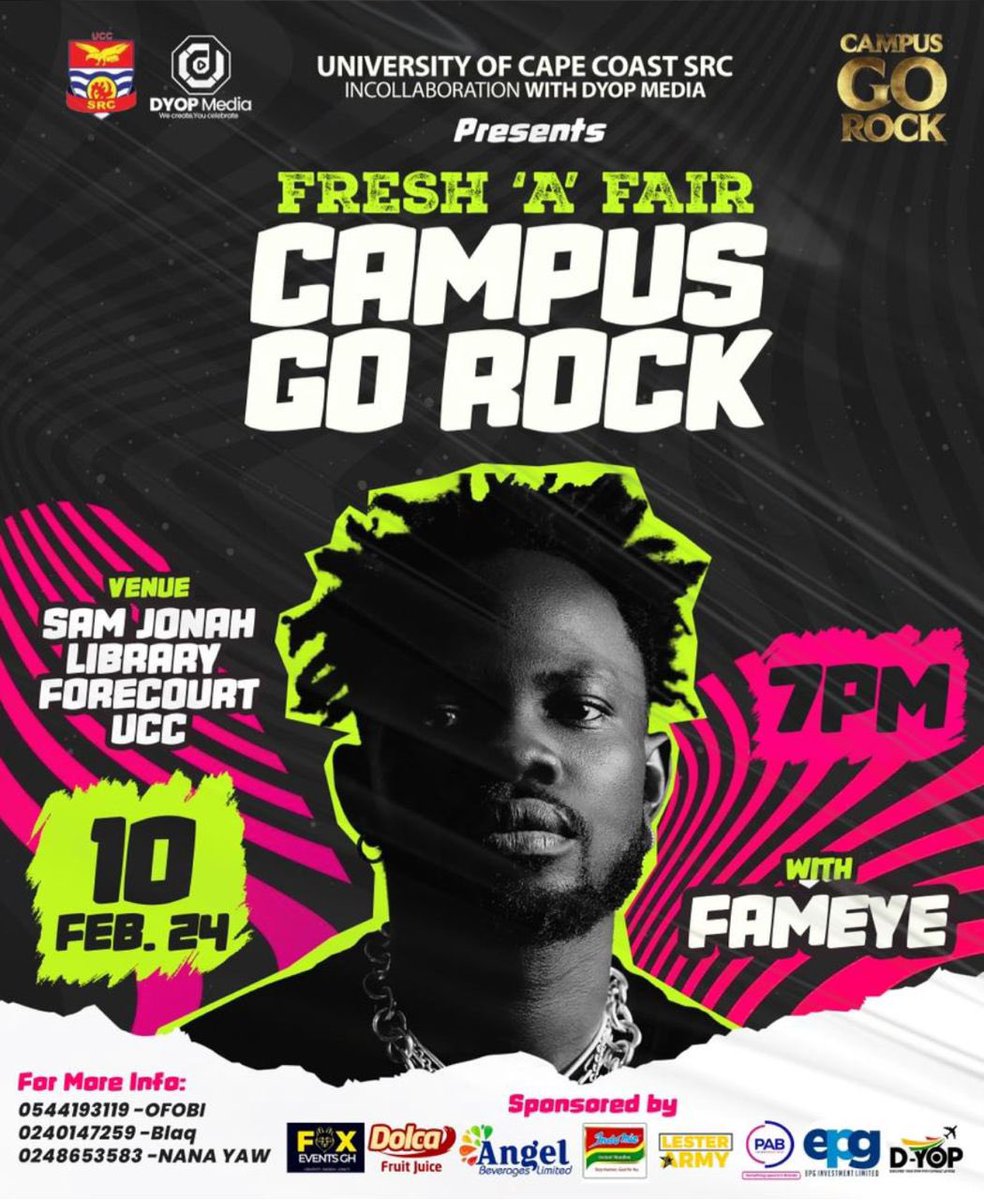 Ucc this Saturday ✊🏿