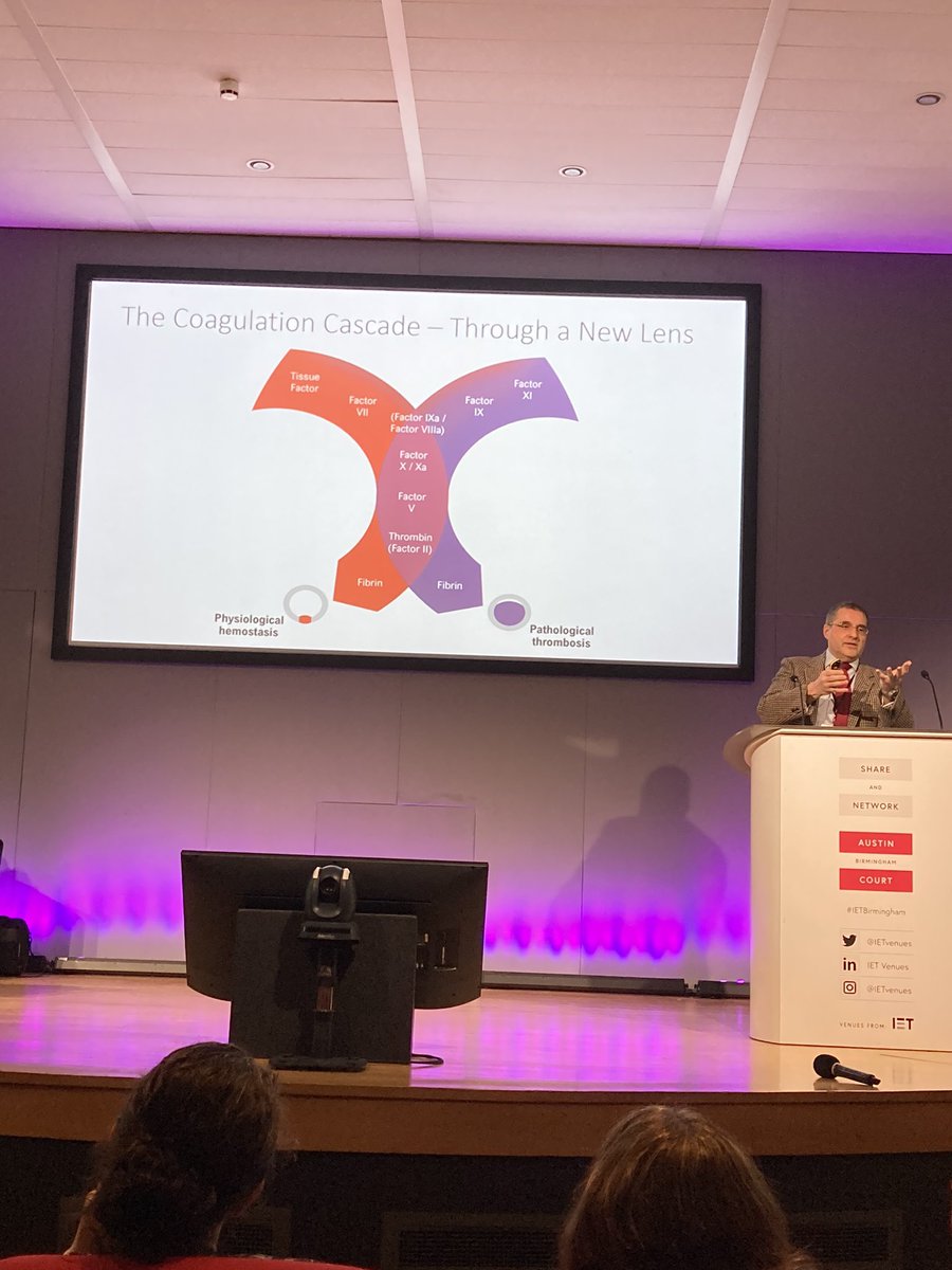 Professor Raza Alikhan kicking off the Post ISTH &amp; ASH Headlines Day simplifying/reinventing the Coagulation Cascade 🩸
<a href="/ASH_hematology/">ASH</a> <a href="/isth/">ISTH</a>
