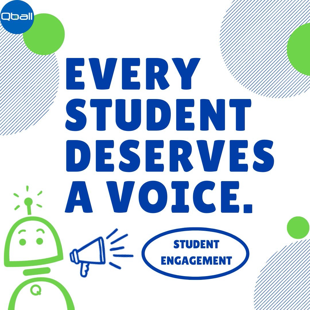 📣 Let's talk about student engagement! When students feel that their opinions, thoughts, and concerns are valued, they are more likely to actively engage in the learning process. This engagement can lead to a more positive and enriching educational experience. #qball #gopeeq