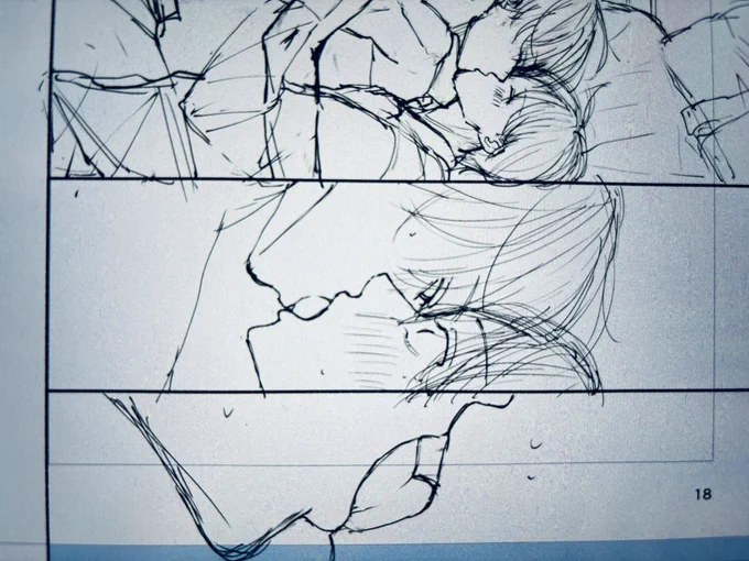 R18作品はイベ用の同人誌出すときしか描かないので今回は約1年ぶりに描いているのですが…
たっ…楽しい〜‼︎
入稿デッドラインさえなければ…😭 