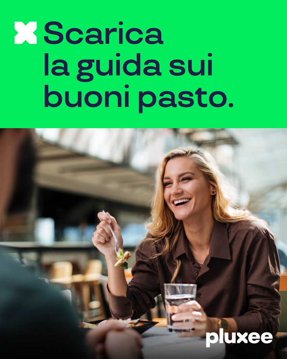 Pluxee_IT's tweet photo. Azienda o Partita IVA? Scopri i Buoni Pasto Pluxee, il benefit amato da aziende e dipendenti, 100% esentasse. Ottieni tutte le info con la nostra nuova guida, rendi felici i dipendenti con #BuoniPastoPluxee
Scaricala: https://t.co/CoUeTtuzOn
#PluxeeItalia #UnMondoDiOpportunità https://t.co/VdjtTNgKhy