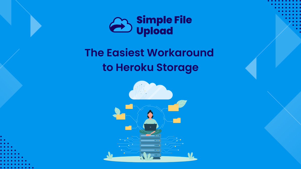 Simple_Upload's tweet photo. Are you a developer struggling with #Heroku storage and wondering if there's an easy way around it?

Check out our helpful tips for handling Heroku's ephemeral system and keeping your files safe and secure. 👉 👉  https://t.co/ptPfvViH01 https://t.co/eOsQ2xxobN