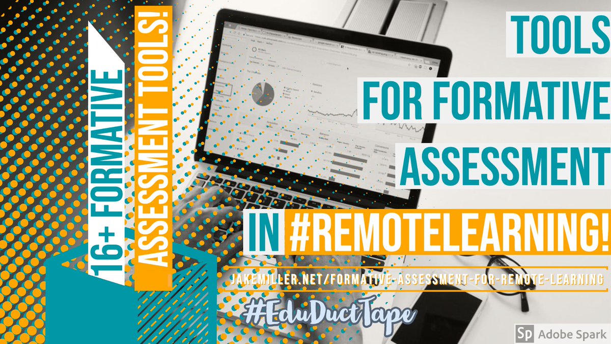 The conversation that this post grew out of was focused on #FormativeAssessment in #RemoteLearning, but this list of tools shared by my #EduDuctTape friends is a great list to reference in ANY teaching format! Check it out!
#educoach #elearning #21stedchat
jakemiller.net/formative-asse…