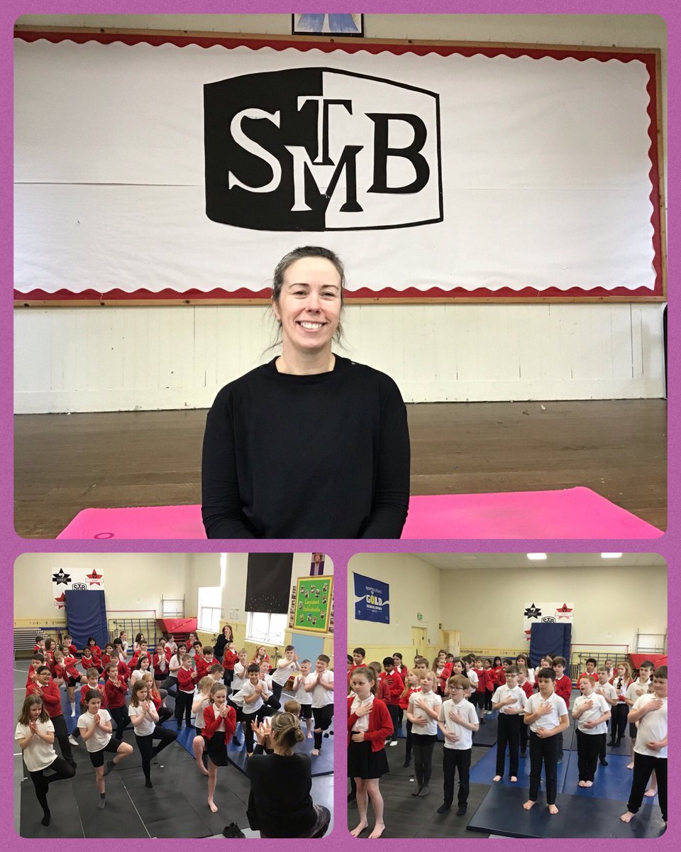 A big thank you to Louise for supporting our Mental Health Awareness Week. Pupils from 5 classes had a yoga session with her throughout the morning. #effectivecontributors