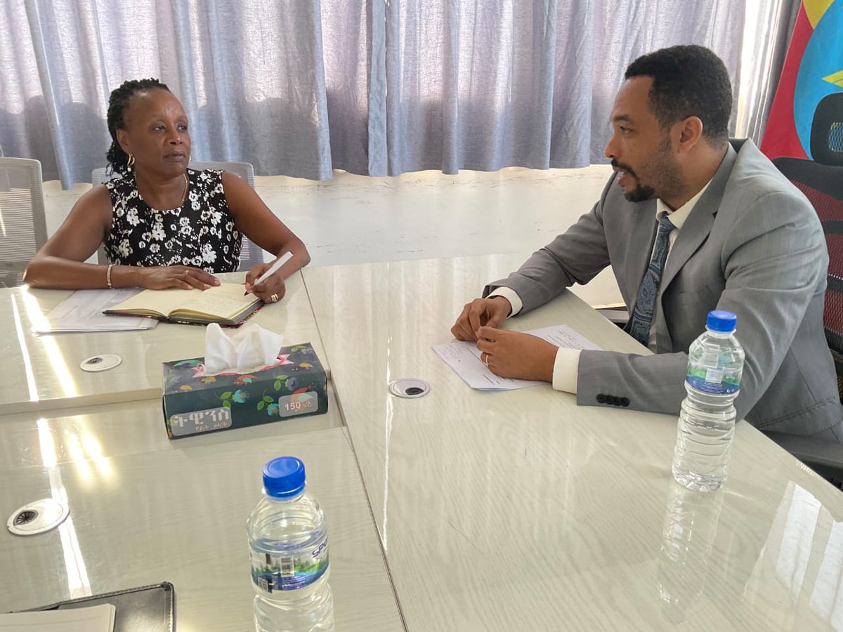 #FP2030ESA MD @NyawiraMachari2 met with the minister @FMoHealth @dereje_dugumaMD during #FP2030inEthiopia   

Discussions centered on how to strengthen our #FP2030Partnership seeking to increase access of modern contraceptives to all women and girls.