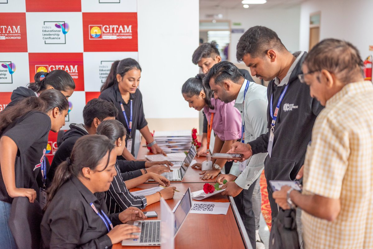 GITAMUniversity's tweet photo. Reflecting on the impactful Educational Leadership Confluence! 🌟 Discussions on innovation, empowering educators, and shaping the future unfolded under the theme "Holistic Education for Future Talent." 🎓 #EducationConfluence #HolisticEd #GITAMLeadership https://t.co/n0UuTZvI73