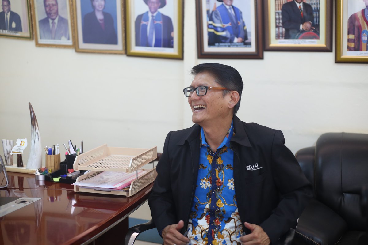 NkumbaUni's tweet photo. 2/5

Nkumba #University Vice-Chancesllor, Prof. Jude Lubega has put pen to paper in a Memorandum of Understanding (MoU) with Al Azhar University in Indonesia, to foster academic collaborations in the field of natural resources.

The #MoU targets enhancing exchange programs, training, and capacity building, plus collaborative research among staff and students from both higher institutions of learning.

This was initiated by Dr. Taddeo Rusoke, a senior lecturer of natural resources management at Nkumba University, and Dr. Hidayat Yorianta Sasaerila, the Dean-Faculty of Science at Al Azhar Indonesia University.

In attendance were; Dr. Alex Barakagira Dean SCOs, Ms. Ameria Nabukonde HOD Natural Resources Management, Mr. Ochan Denis, HoD Tourism and Hospitality, and Dr. Taddeo Rusoke.

@judlub commended @rusoketaddeo for opening another academic window for Nkumba University and welcomed Dr. Hidayat, thanking him for choosing Nkumba University.

ABOUT AL AZHAR UNIVERSITY- INDONESIA
Al Azhar University- Indonesia is a private university in Jakarta, Indonesia, that was established in 2000.
It is affiliated with the Al-Azhar Islamic Foundation, which also runs the famous Al-Azhar University in Cairo, Egypt. 

The university offers undergraduate and postgraduate programs in six faculties: science, engineering, economics and business, social and political sciences, humanities, and law aimed at providing quality education that integrates, modern science, and social responsibility. 

The university also engages in research and community service in various fields, such as renewable energy, biotechnology, Islamic finance, and human rights.

https://t.co/wZEBfpoqJc

#I_Owe_You 🎓